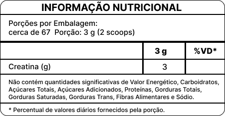 XBurn 360 Power - Creatina Monohidratada (200g) - Imagem 2