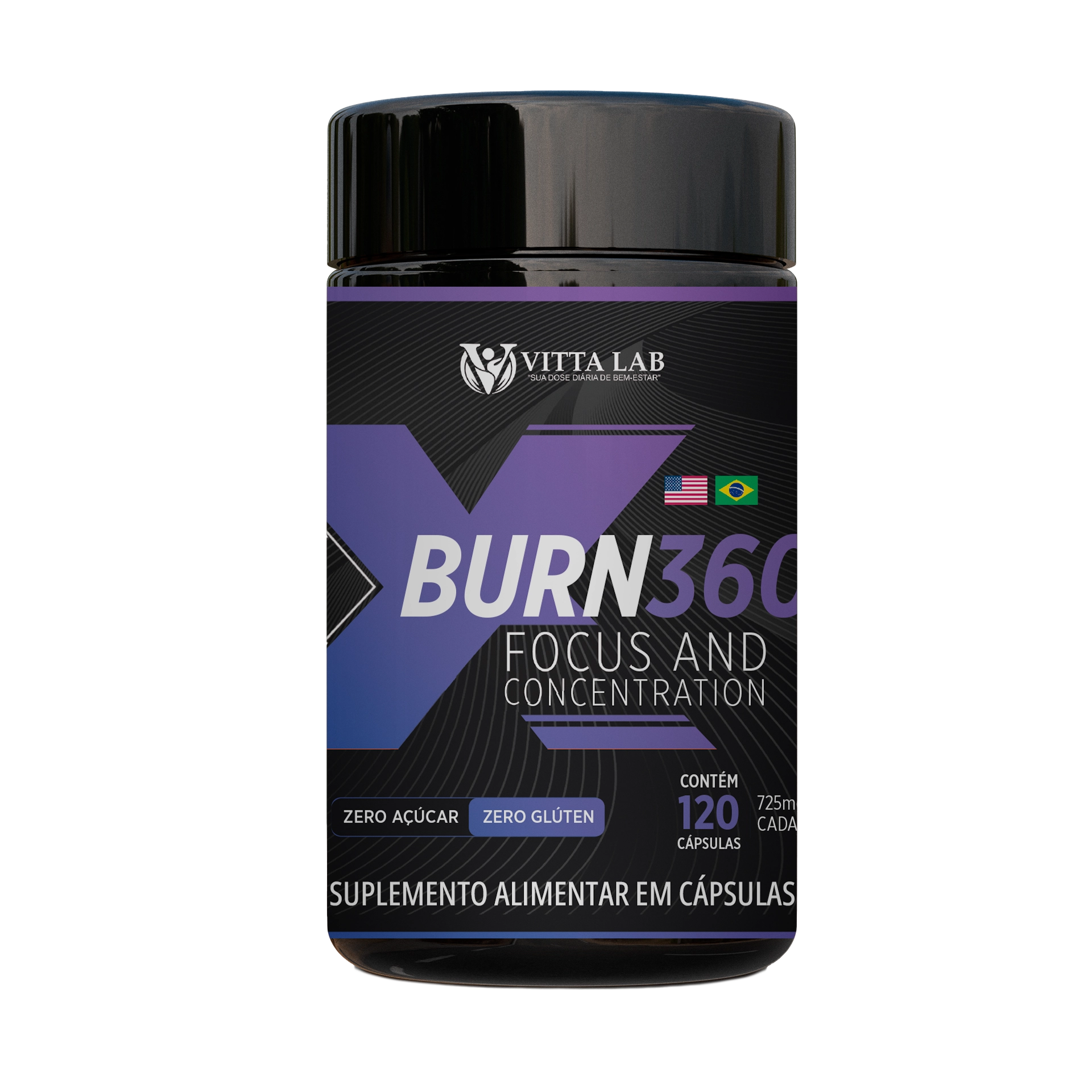 XBurn 360 Focus and Concentration - Foco/Concentração