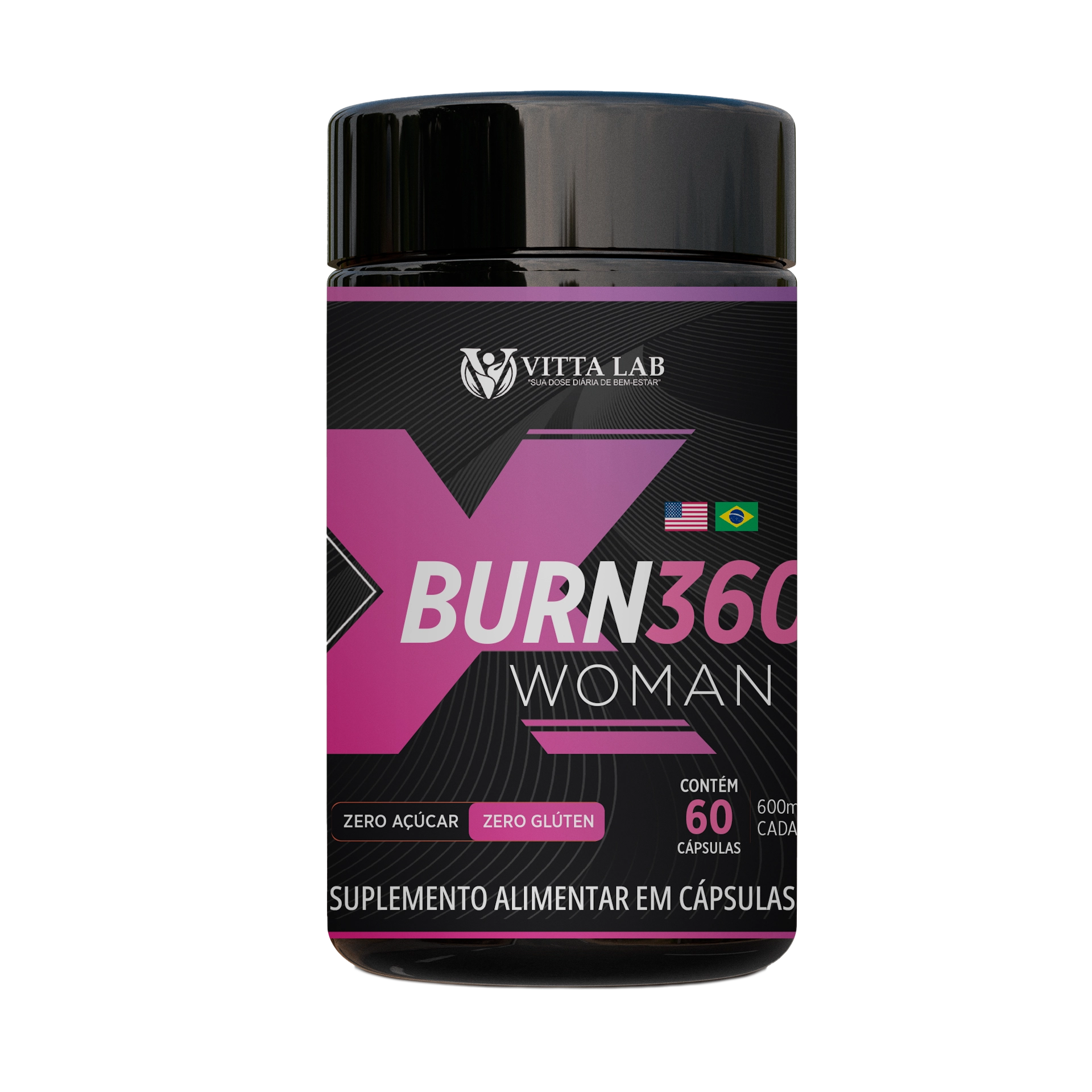 XBurn 360 Woman - Cabelo, Pele e Unhas